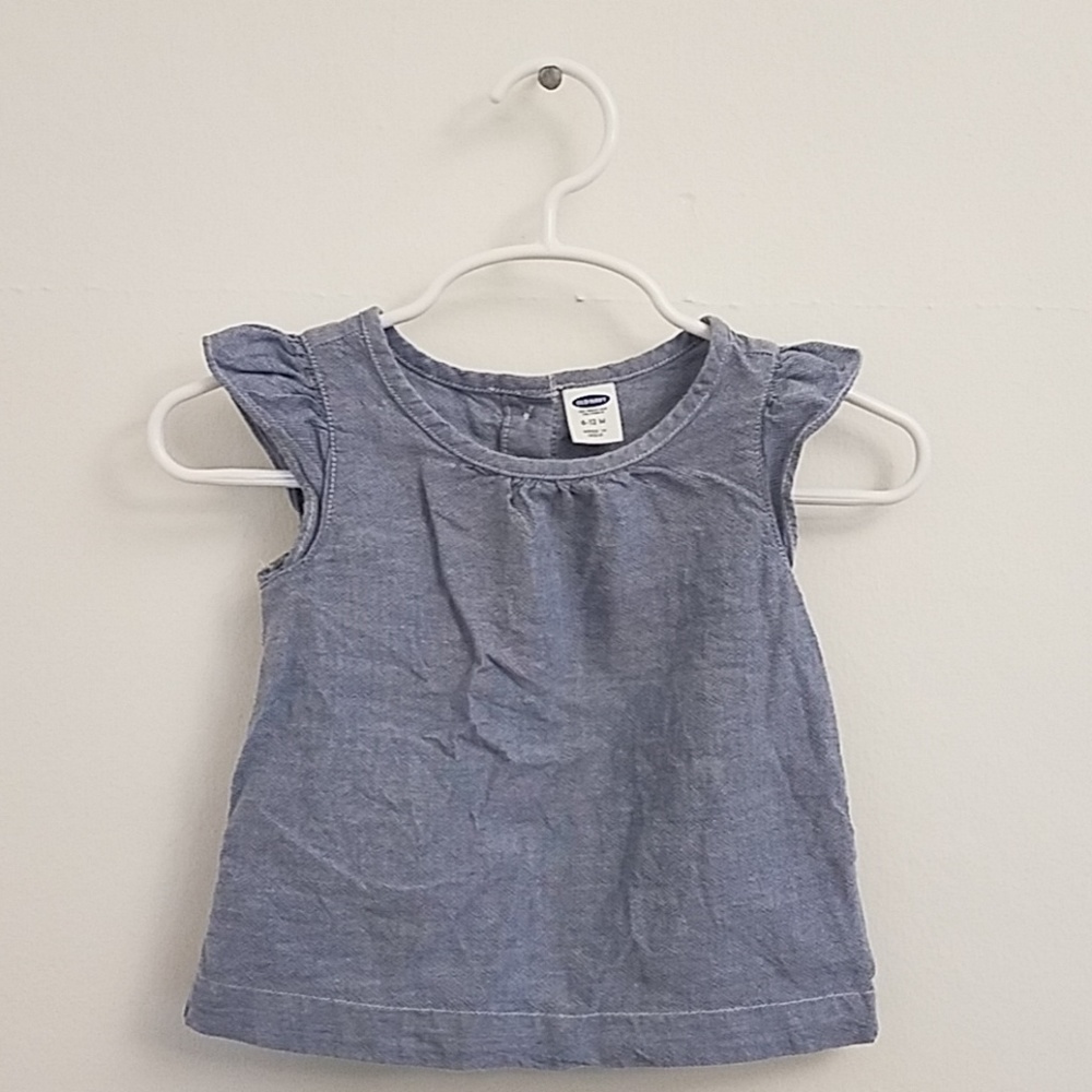 Old Navy Chambray Shirt & Shorts Set